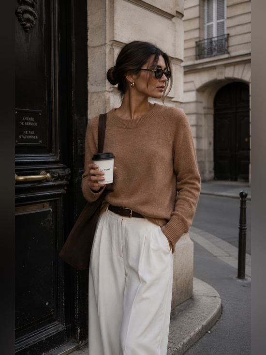 selected femme Sweaters - Selected Femme Rena Jumper – Toasted Coconut (XL)